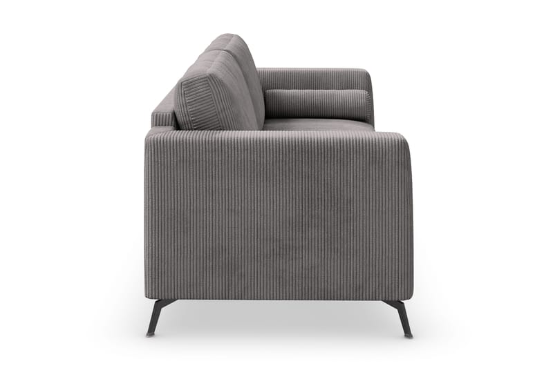 Ocean Lyx 3-seters Manchestersofa - Mørk grå - Møbler - Sofaer - 3 seter sofa