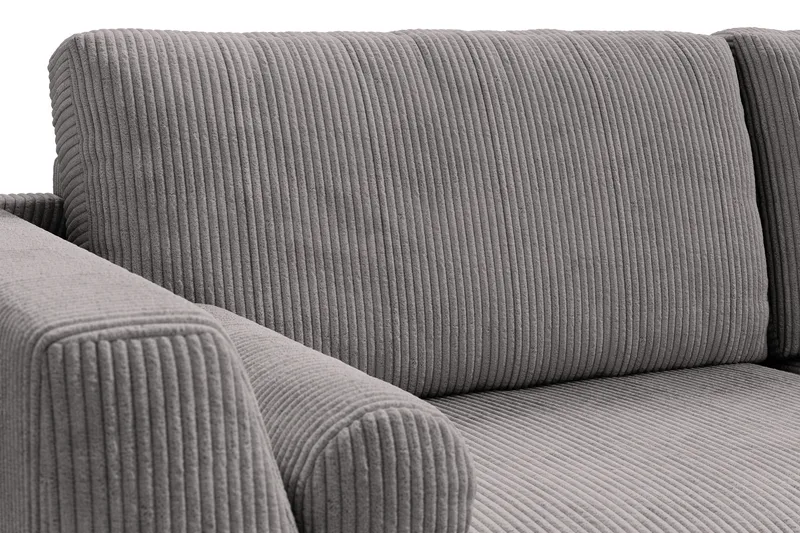 Ocean Lyx 3-seters Manchestersofa - Mørk grå - Møbler - Sofaer - 3 seter sofa