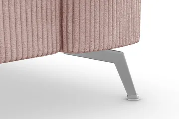 Ocean Lyx 3-seters Manchestersofa - Rosa - Møbler - Sofaer - 3 seter sofa