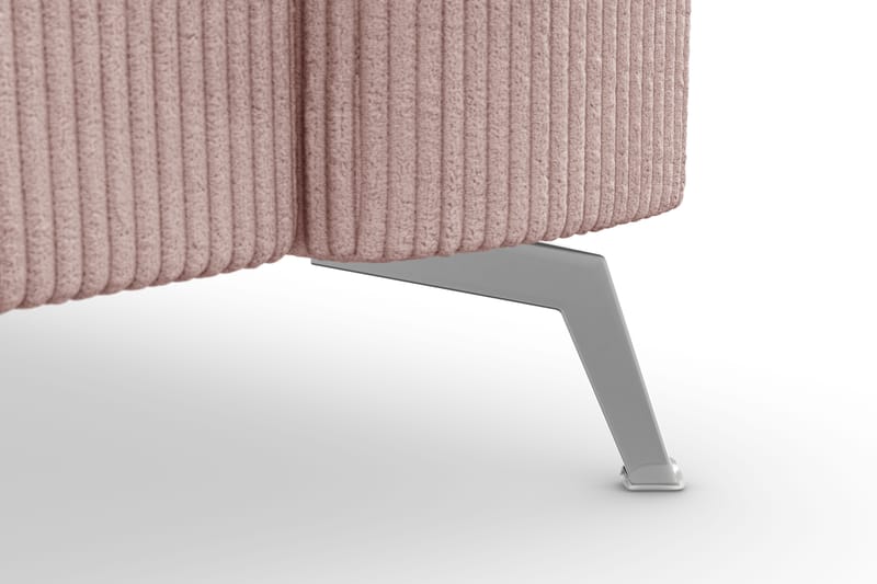 Ocean Lyx 3-seters Manchestersofa - Rosa - Møbler - Sofaer - 3 seter sofa