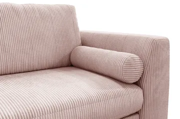 Ocean Lyx 3-seters Manchestersofa - Rosa - Møbler - Sofaer - 3 seter sofa