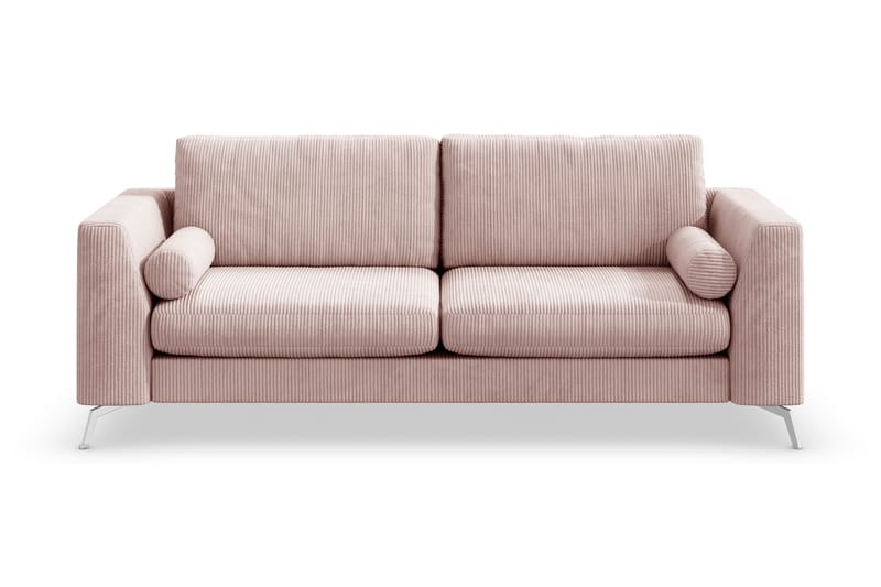 Ocean Lyx 3-seters Manchestersofa - Rosa - Møbler - Sofaer - 3 seter sofa