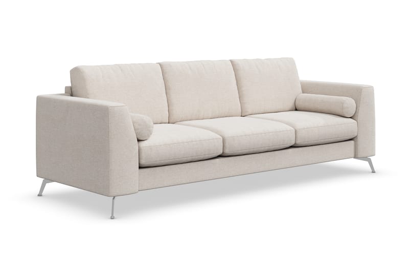 Ocean Lyx 3-seters Stoffsofa - Beige - Møbler - Sofaer - 3 seter sofa