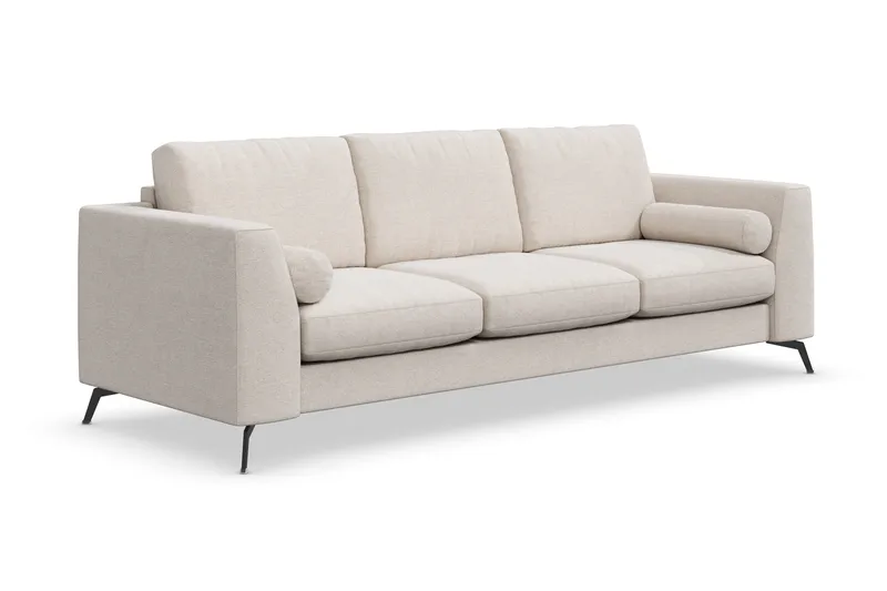 Ocean Lyx 3-seters Stoffsofa - Beige - Møbler - Sofaer - 3 seter sofa