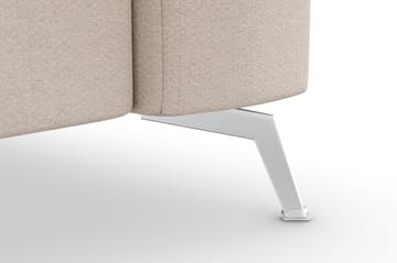 Ocean Lyx 3-seters Stoffsofa - Beige - Møbler - Sofaer - 3 seter sofa