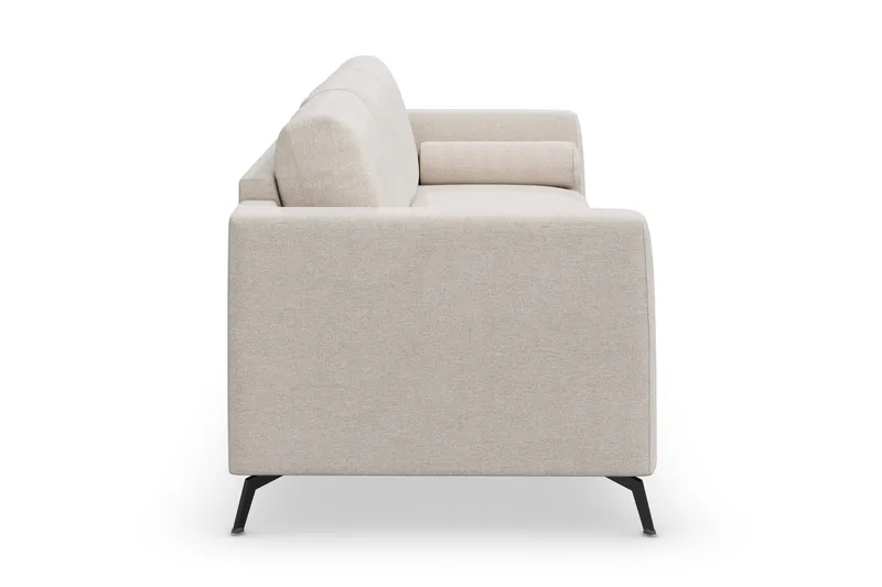 Ocean Lyx 3-seters Stoffsofa - Beige - Møbler - Sofaer - 3 seter sofa