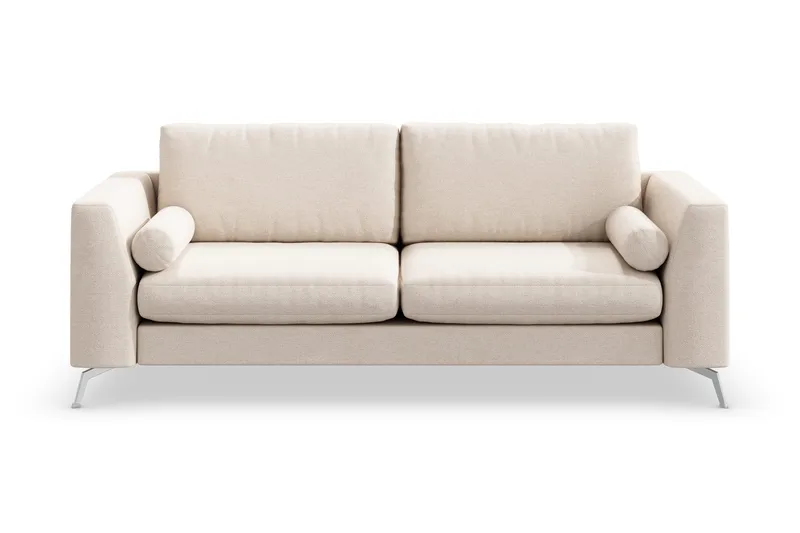 Ocean Lyx 3-seters Stoffsofa - Beige - Møbler - Sofaer - 3 seter sofa