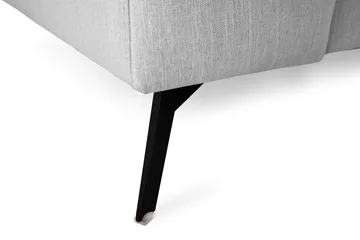 Ocean Lyx 3-seters Stoffsofa - Grå - Møbler - Sofaer - 3 seter sofa