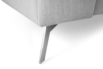 Ocean Lyx 3-seters Stoffsofa - Grå - Møbler - Sofaer - 3 seter sofa