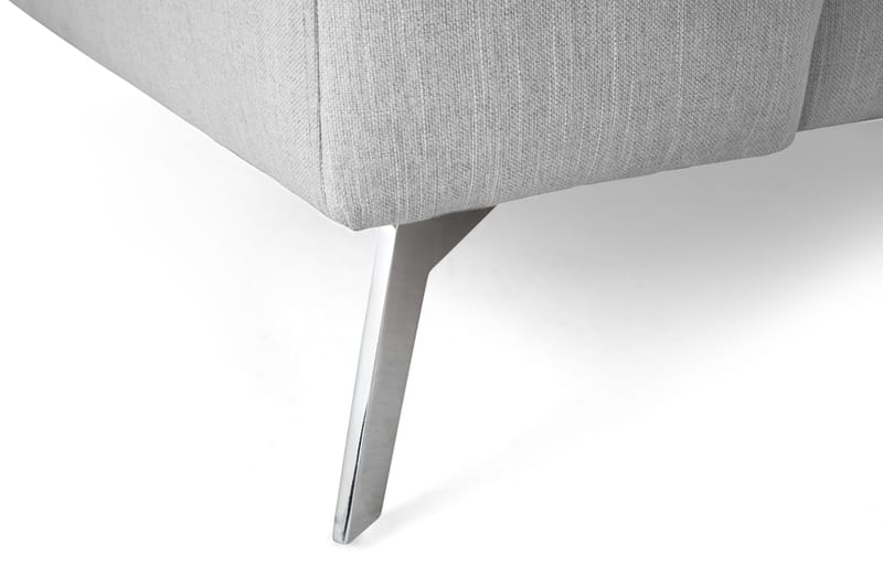 Ocean Lyx 3-seters Stoffsofa - Grå - Møbler - Sofaer - 3 seter sofa