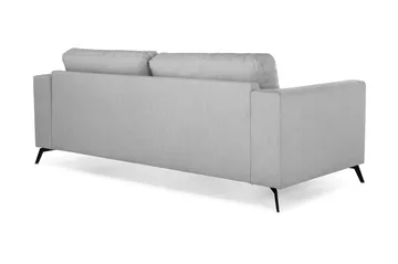 Ocean Lyx 3-seters Stoffsofa - Grå - Møbler - Sofaer - 3 seter sofa