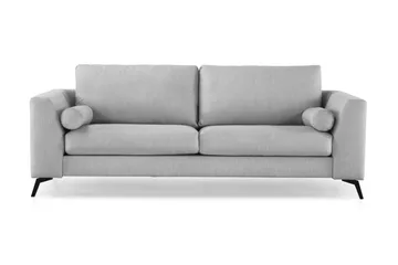 Ocean Lyx 3-seters Stoffsofa - Grå - Møbler - Sofaer - 3 seter sofa