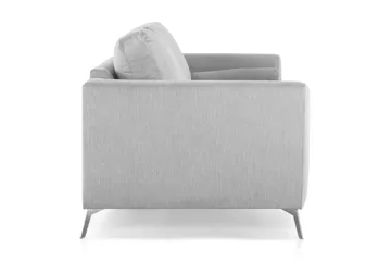 Ocean Lyx 3-seters Stoffsofa - Grå - Møbler - Sofaer - 3 seter sofa