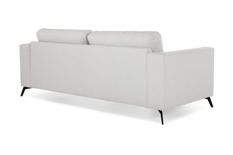 Ocean Lyx 3-seters Stoffsofa - Lys grå - Møbler - Sofaer - 3 seter sofa