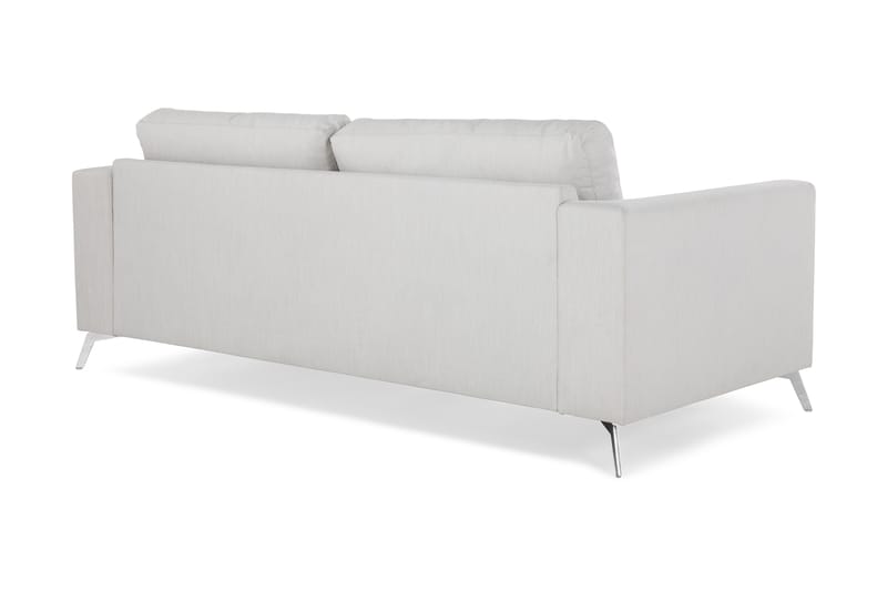 Ocean Lyx 3-seters Stoffsofa - Lys grå - Møbler - Sofaer - 3 seter sofa