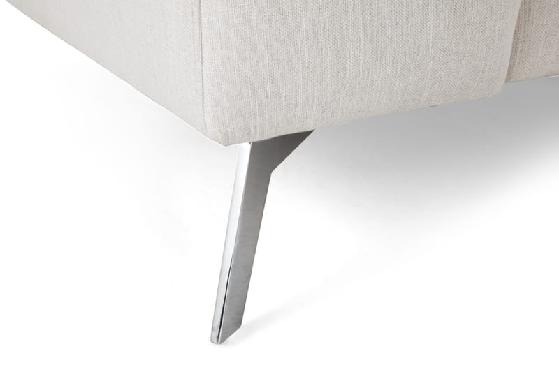 Ocean Lyx 3-seters Stoffsofa - Lys grå - Møbler - Sofaer - 3 seter sofa
