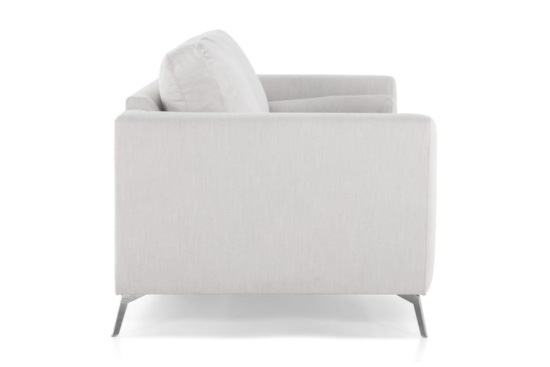 Ocean Lyx 3-seters Stoffsofa - Lys grå - Møbler - Sofaer - 3 seter sofa