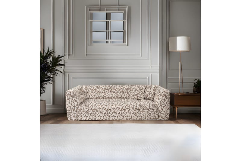 Octavian Sofa 2-seter - Brun - Møbler - Sofaer - 3 seter sofa