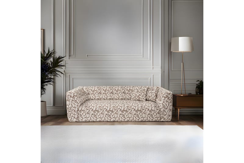 Octavian Sofa 2-seter - Brun - Møbler - Sofaer - 3 seter sofa