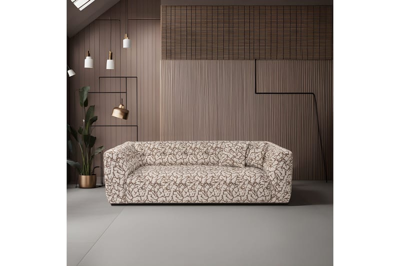 Octavian Sofa 2-seter - Brun - Møbler - Sofaer - 3 seter sofa