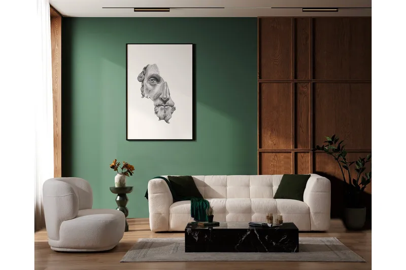 Octavian Sofa 3-seter - Beige - Møbler - Sofaer - 3 seter sofa