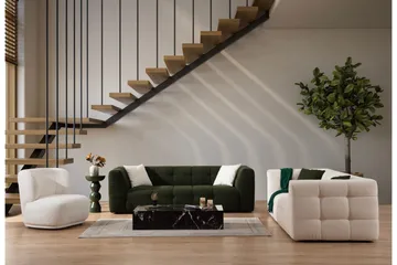 Octavian Sofa 3-seter - Grønn - Møbler - Sofaer - 3 seter sofa