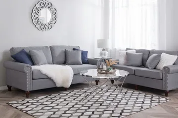 Otra Sofa 3-seter - Grå - Møbler - Sofaer - 3 seter sofa