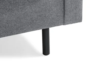 Peppe 3-seters Stoffsofa - Lys grå - Møbler - Sofaer - 3 seter sofa