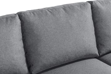 Peppe 3-seters Stoffsofa - Lys grå - Møbler - Sofaer - 3 seter sofa