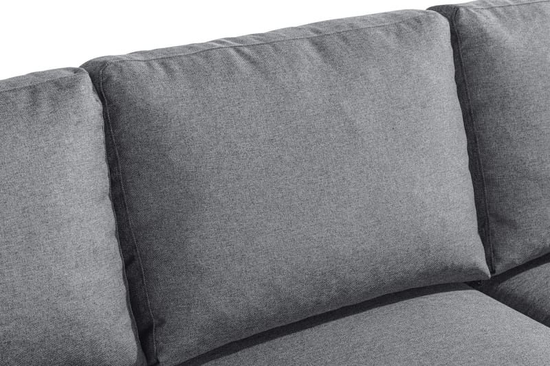 Peppe 3-seters Stoffsofa - Lys grå - Møbler - Sofaer - 3 seter sofa