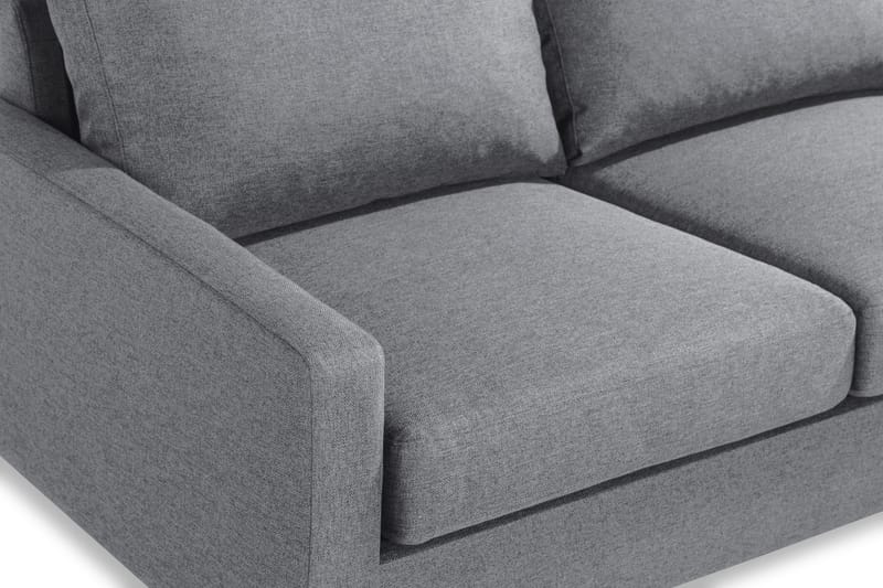 Peppe 3-seters Stoffsofa - Lys grå - Møbler - Sofaer - 3 seter sofa
