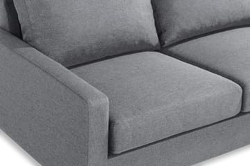 Peppe 3-seters Stoffsofa - Lys grå - Møbler - Sofaer - 3 seter sofa
