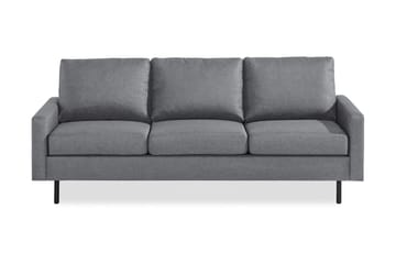 Peppe 3-seters Stoffsofa - Lys grå - Møbler - Sofaer - 3 seter sofa