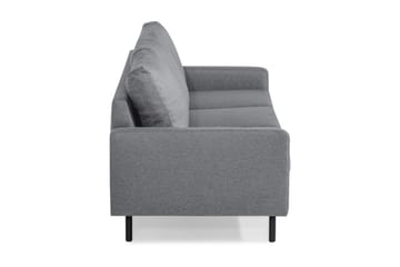 Peppe 3-seters Stoffsofa - Lys grå - Møbler - Sofaer - 3 seter sofa