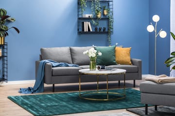 Peppe 3-seters Stoffsofa - Lys grå - Møbler - Sofaer - 3 seter sofa