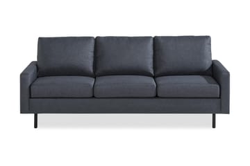 Peppe 3-seters Stoffsofa - Mørk grå - Møbler - Sofaer - 3 seter sofa