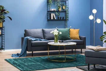 Peppe 3-seters Stoffsofa - Mørk grå - Møbler - Sofaer - 3 seter sofa