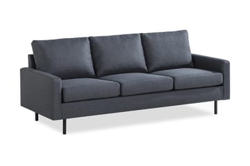 Peppe 3-seters Stoffsofa - Mørk grå - Møbler - Sofaer - 3 seter sofa