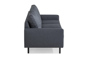 Peppe 3-seters Stoffsofa - Mørk grå - Møbler - Sofaer - 3 seter sofa