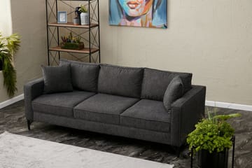 Retzow Sofa 3-seter - Antrasitt - Møbler - Sofaer - 3 seter sofa