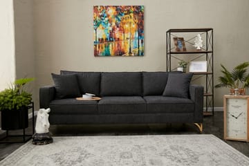 Retzow Sofa 3-seter - Antrasitt - Møbler - Sofaer - 3 seter sofa