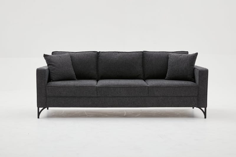 Retzow Sofa 3-seter, Antrasitt
