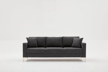 Retzow Sofa 3-seter - Antrasitt - Møbler - Sofaer - 3 seter sofa
