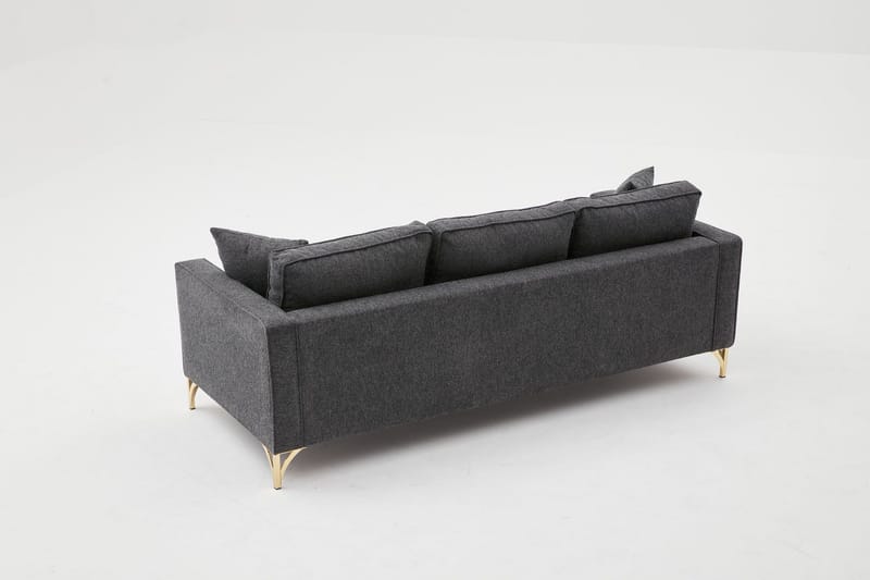 Retzow Sofa 3-seter - Antrasitt - Møbler - Sofaer - 3 seter sofa