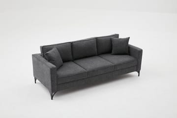 Retzow Sofa 3-seter - Antrasitt - Møbler - Sofaer - 3 seter sofa