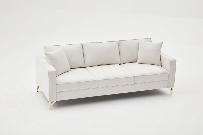 Retzow Sofa 3-seter - Beige - Møbler - Sofaer - 3 seter sofa