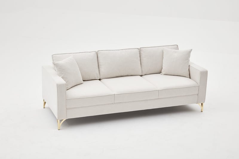 Retzow Sofa 3-seter - Beige - Møbler - Sofaer - 3 seter sofa