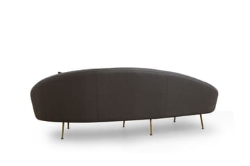 Revelstoke Buet Sofa 3-seter - Mørkegrå - Møbler - Sofaer - 3 seter sofa