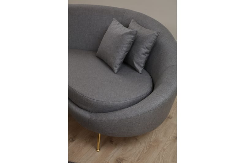 Revelstoke Buet Sofa 3-seter - Mørkegrå - Møbler - Sofaer - 3 seter sofa