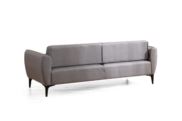 Rossland Sofa 3-seters - Grå - Møbler - Sofaer - 3 seter sofa